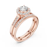 Gold Ring LR-0269, Rose Gold, view 2