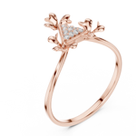 Gold Ring 1 (201), Rose Gold, view 2