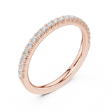 Gold Ring DDLR-596, Rose Gold, view 2