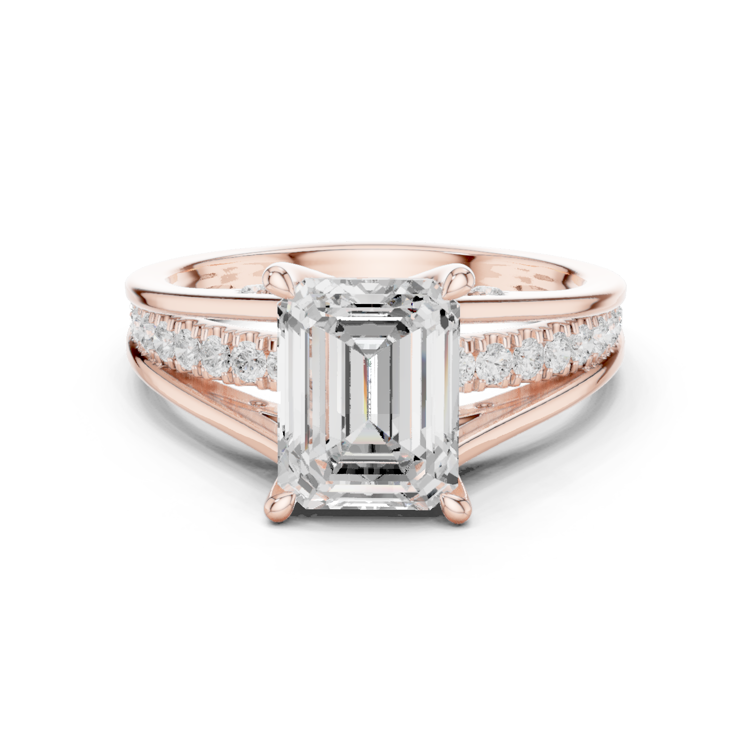 Gold Ring DDLR-253, Rose Gold
