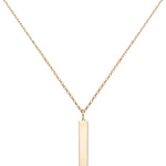 Gold Bar Urn Necklace (14K)