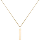 Gold Bar Urn Necklace (14K)