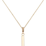 Gold Bar Urn Necklace (14K)