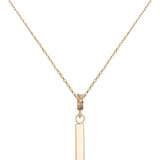 Gold Bar Urn Necklace (14K)