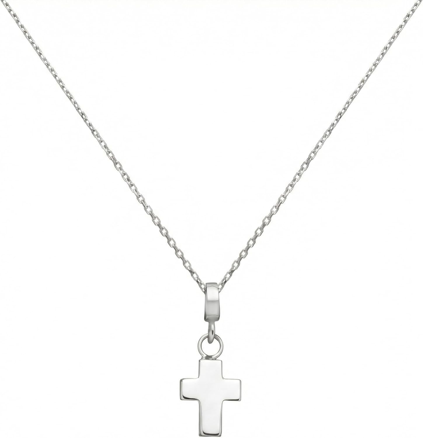 Gold Cross Urn Necklace (14K)