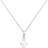 Gold Cross Urn Necklace (14K)