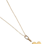 Gold Flower Urn Necklace (14K)