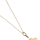 Gold Flower Urn Necklace (14K)