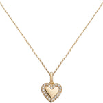 Gold Heart Pendant Urn Necklace (14K)