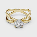 Gold Ring LR-0021, Yellow Gold, 360 video