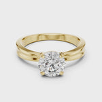 Gold Ring LR-0004, Yellow Gold, 360 video