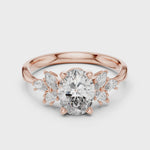 Gold Ring 20-10002L, Rose Gold, 360 video