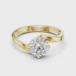 Gold Ring LR-0013, Yellow Gold, 360 video