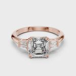 Gold Ring LR-0052, Rose Gold, 360 video