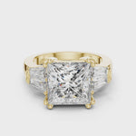 Gold Ring LR-0046, Yellow Gold, 360 video