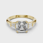 Gold Ring LR-0052, Yellow Gold, 360 video
