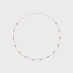 Gold Necklace GNK-0018, Rose Gold, 360 video