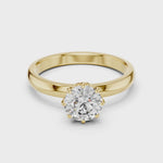 Gold Ring LR-0002, Yellow Gold, 360 video