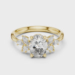 Gold Ring 20-10002L, Yellow Gold, 360 video