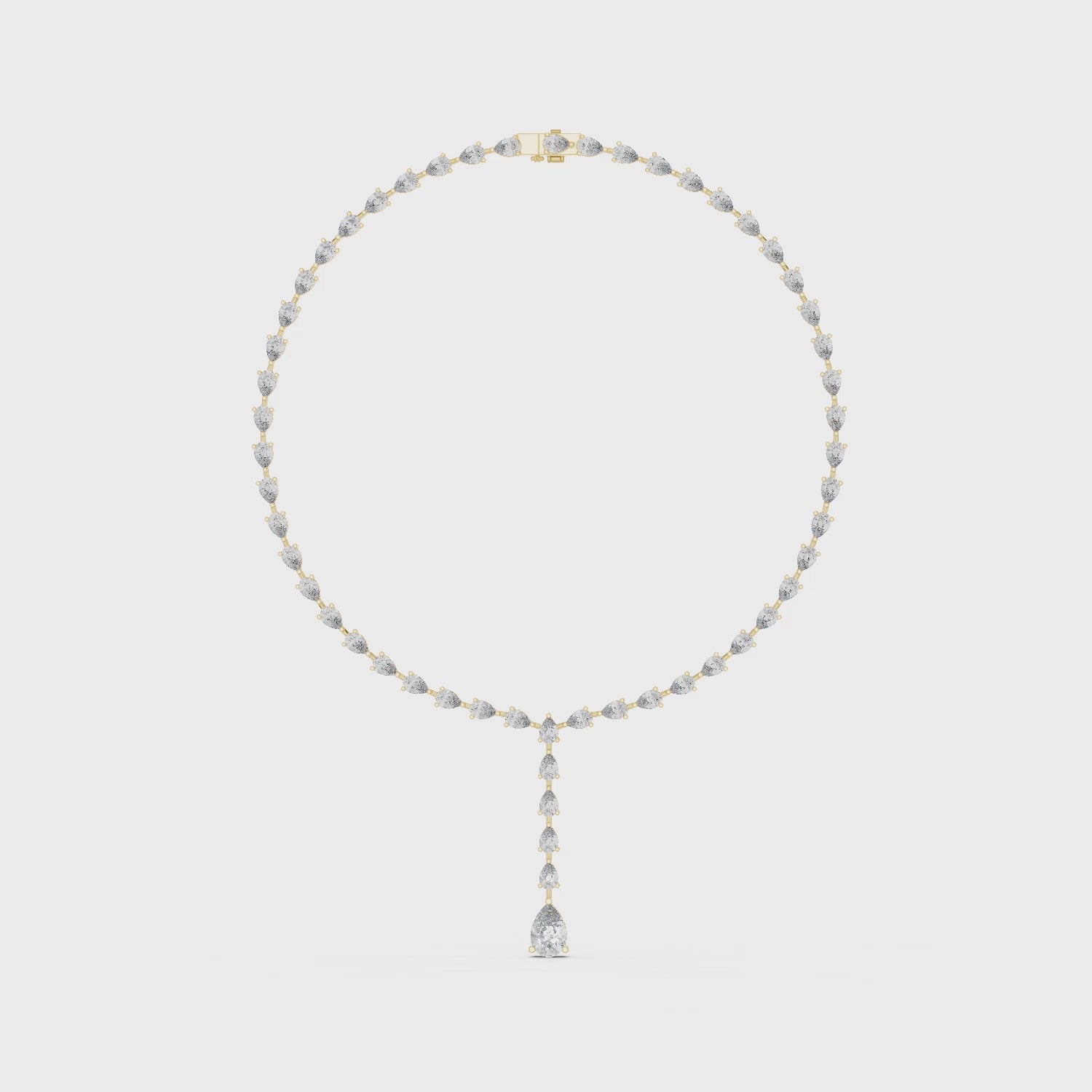 Gold Necklace GNK-0017, Yellow Gold, 360 video