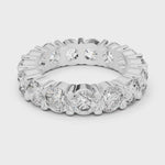 Gold Ring LR-0040, White Gold, 360 video