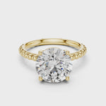 Gold Ring LR-0028, Yellow Gold, 360 video