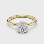 Gold Ring LR-0022, Yellow Gold, 360 video