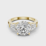 Gold Ring LR-0048, Yellow Gold, 360 video
