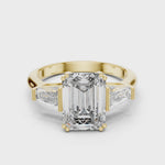 Gold Ring LR-0047, Yellow Gold, 360 video