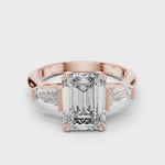 Gold Ring LR-0047, Rose Gold, 360 video
