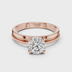 Gold Ring LR-0005, Rose Gold, 360 video