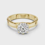 Gold Ring LR-0001, Yellow Gold, 360 video