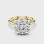 Gold Ring LR-0051, Yellow Gold, 360 video